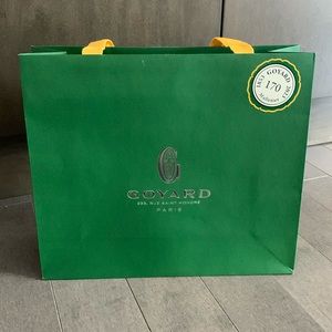 Goyard paper shopping bag Authentic